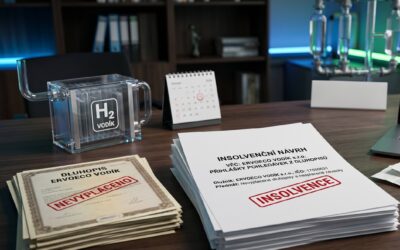 ERVOECO VODÍK s.r.o.: Nevyplacené dluhopisy, insolvenční návrh a&nbsp;přihlášky pohledávek
